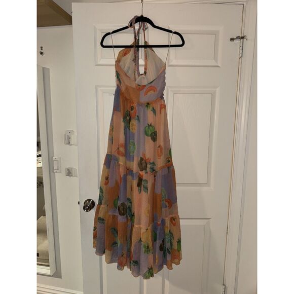 Aritzia Le Fou Wilfres Hater Swing Fruit Printed Maxi Dress - Picture 7 of 8